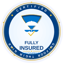 Fully Insured $1M Coverage badge
